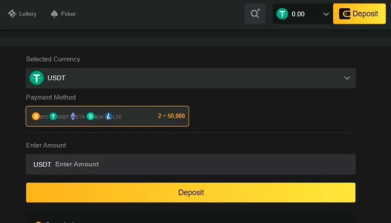 69 Casino Deposit