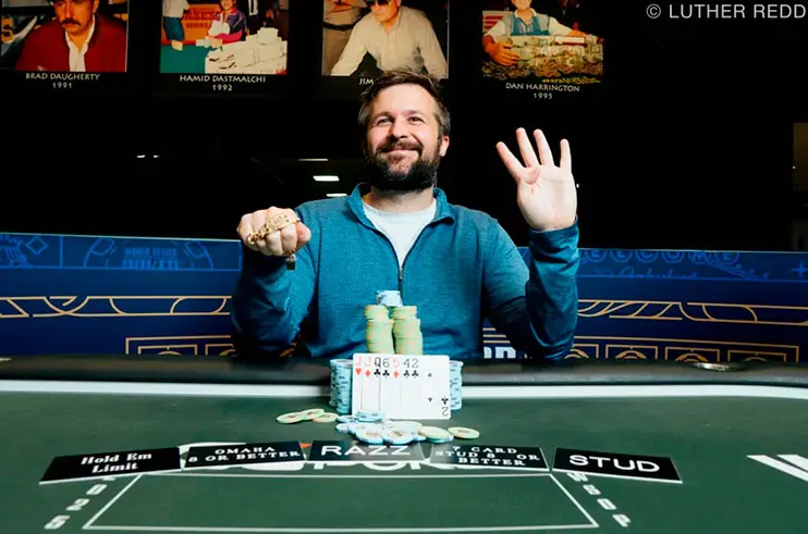 Chad Eveslage Win Event 98 High Roller Horse Wsop 2025