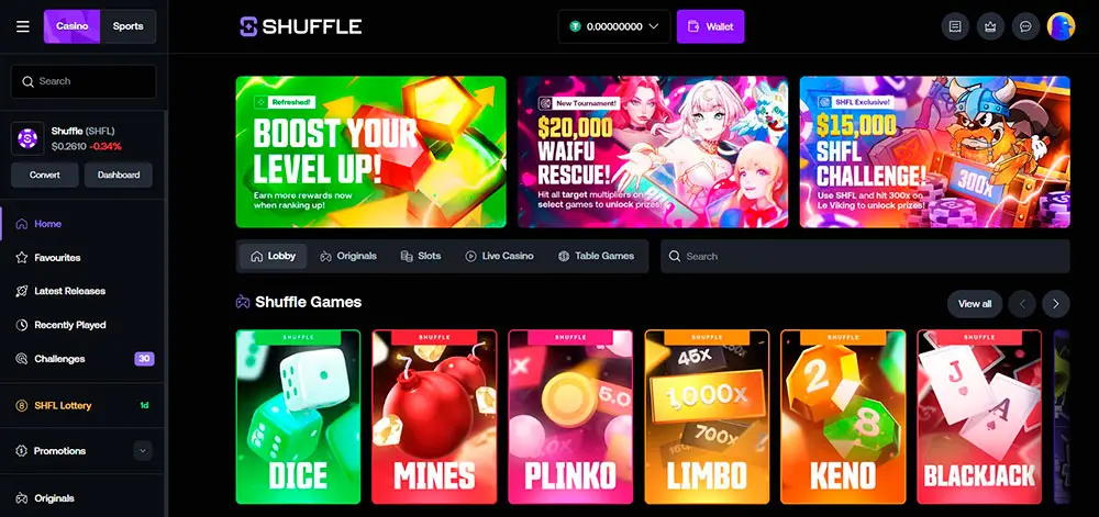 Shuffle Casino